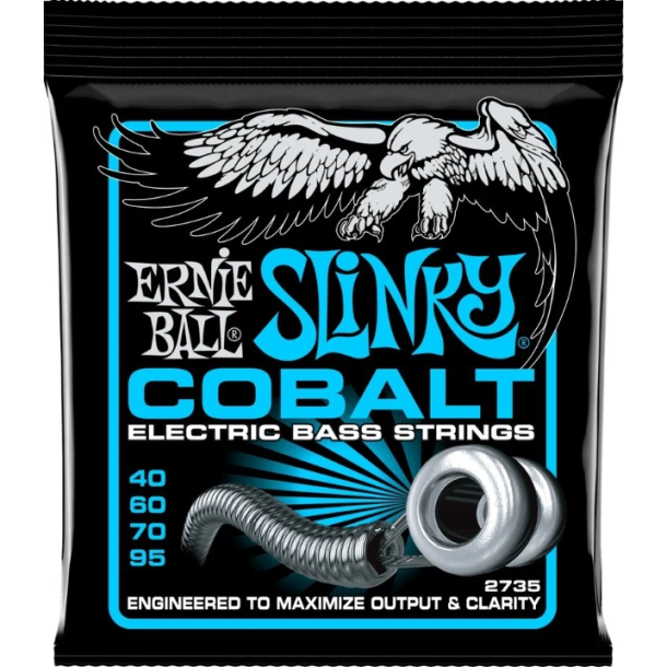 Ernie Ball 2735 Cobalt Extra Slinky Bass